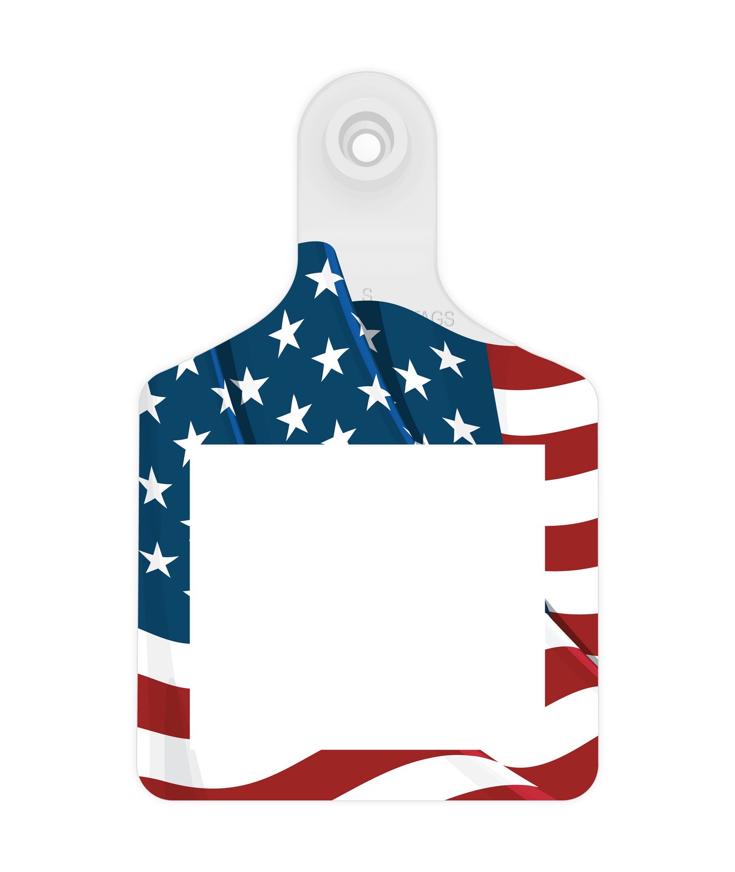 Small Ear Tag - All American