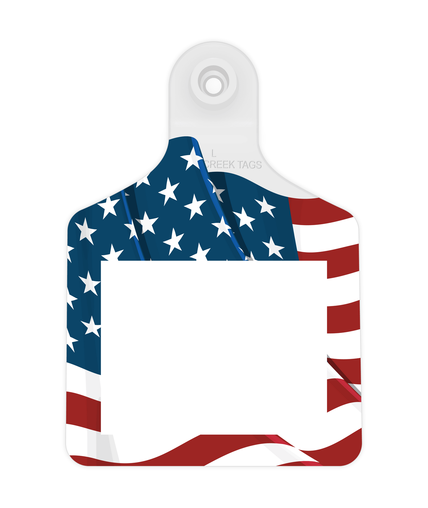 Large Ear Tag - All American