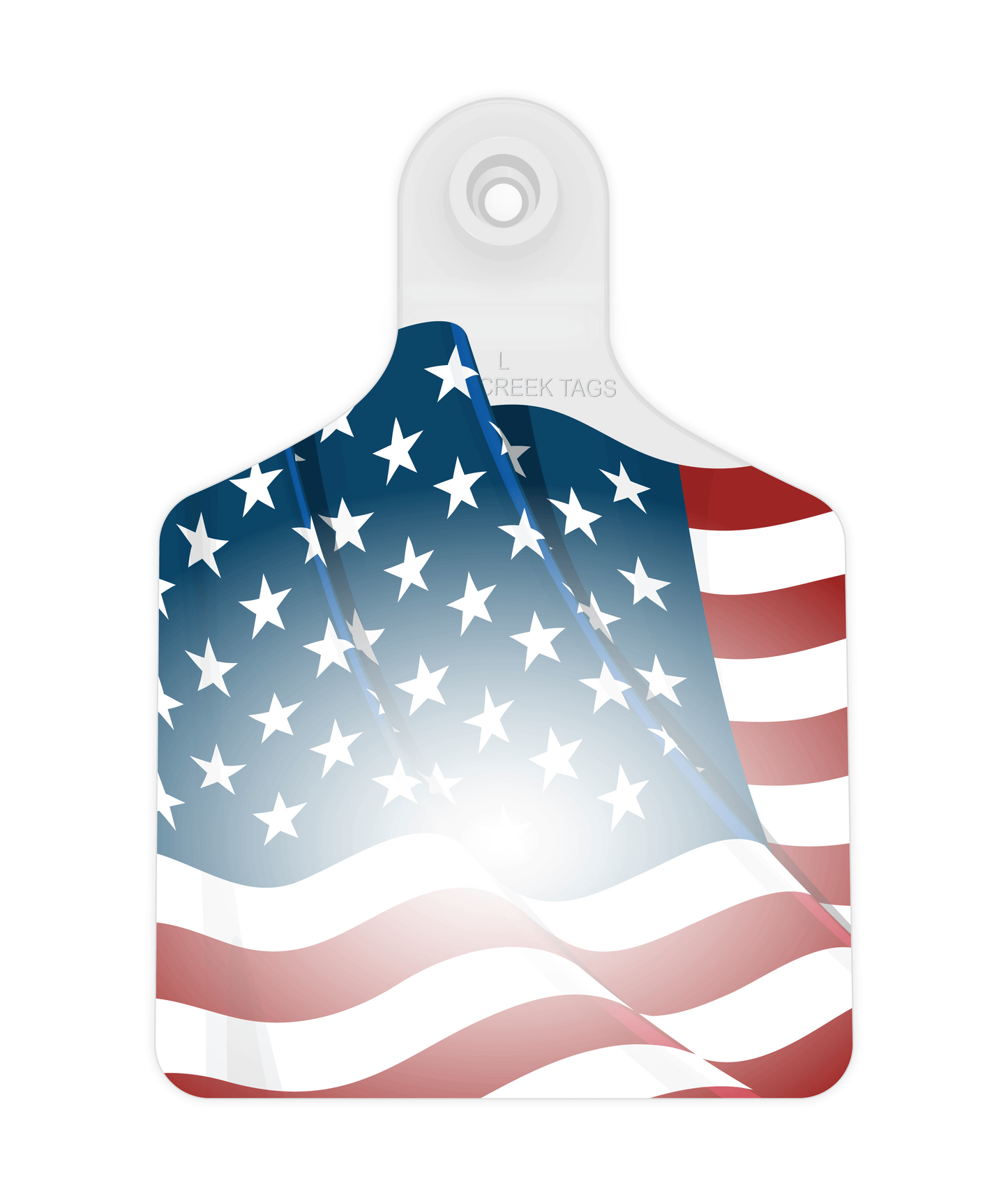 Large Ear Tag - All American