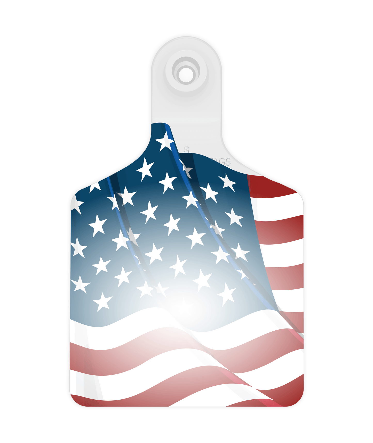 Small Ear Tag - All American