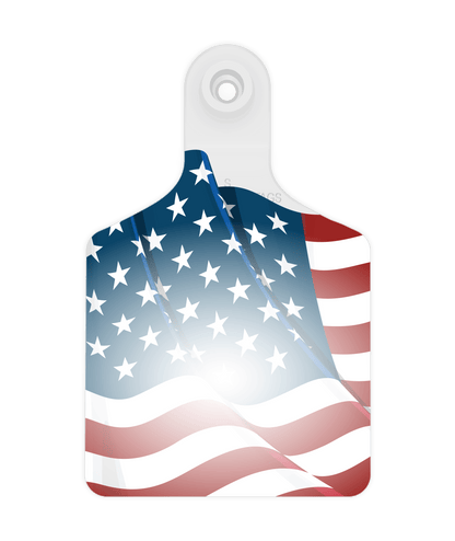 Small Ear Tag - All American