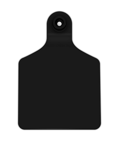Large Ear Tag - Black
