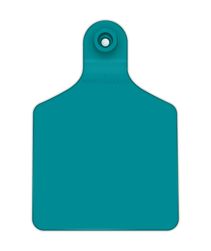 Large Ear Tag - Teal