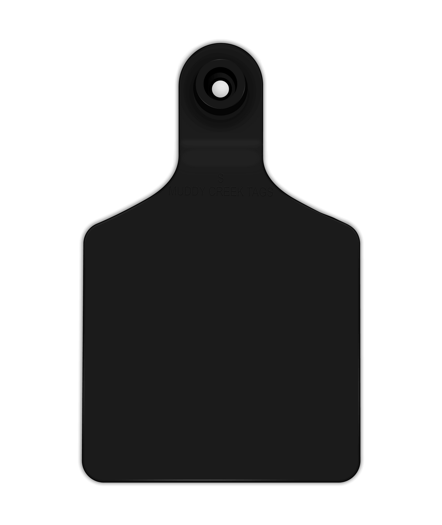 Small Ear Tag - Black