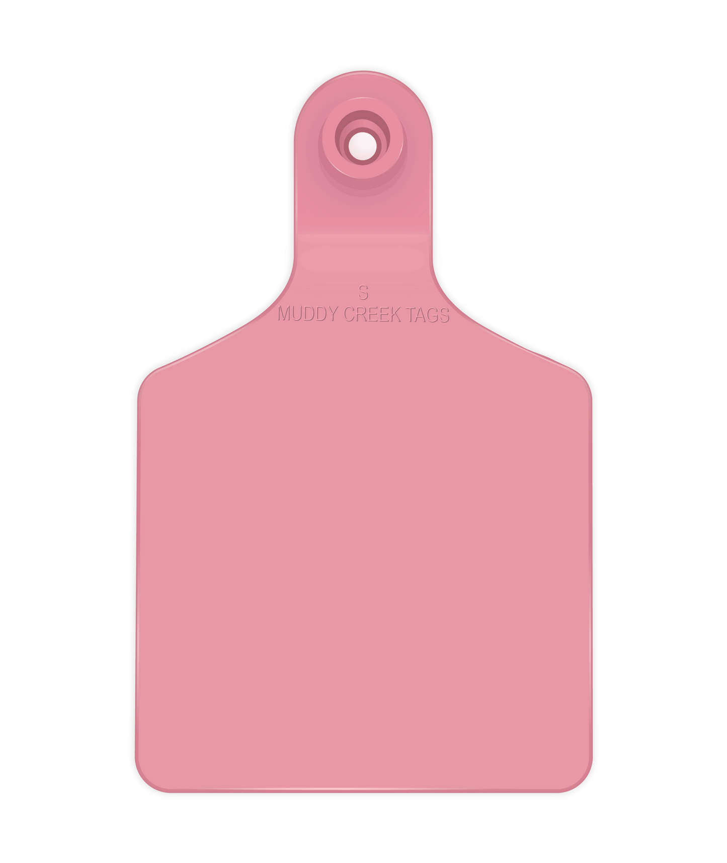 Small Ear Tag - Light Pink