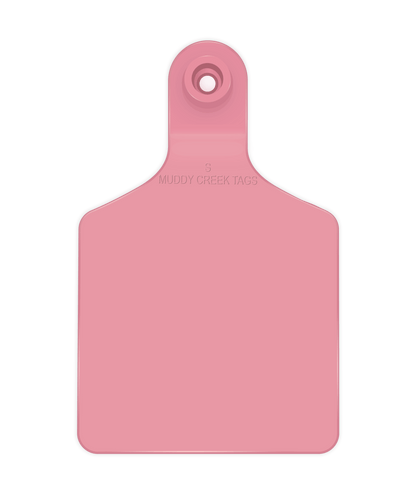 Small Ear Tag - Light Pink