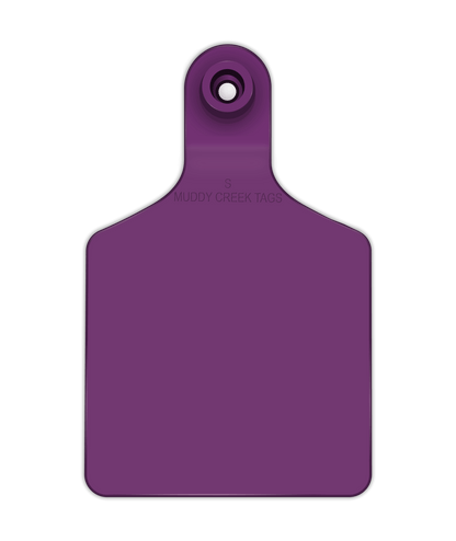Small Ear Tag - Purple