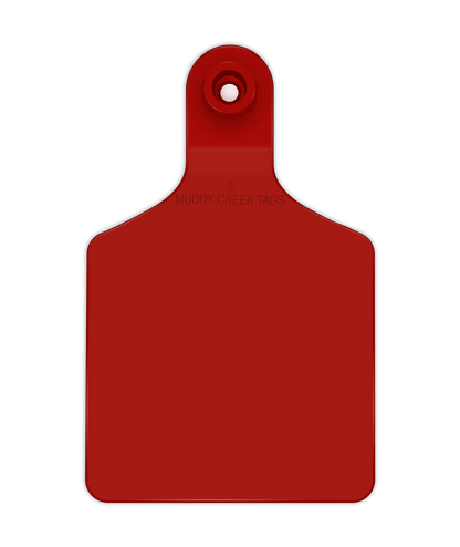 Small Ear Tag - Red