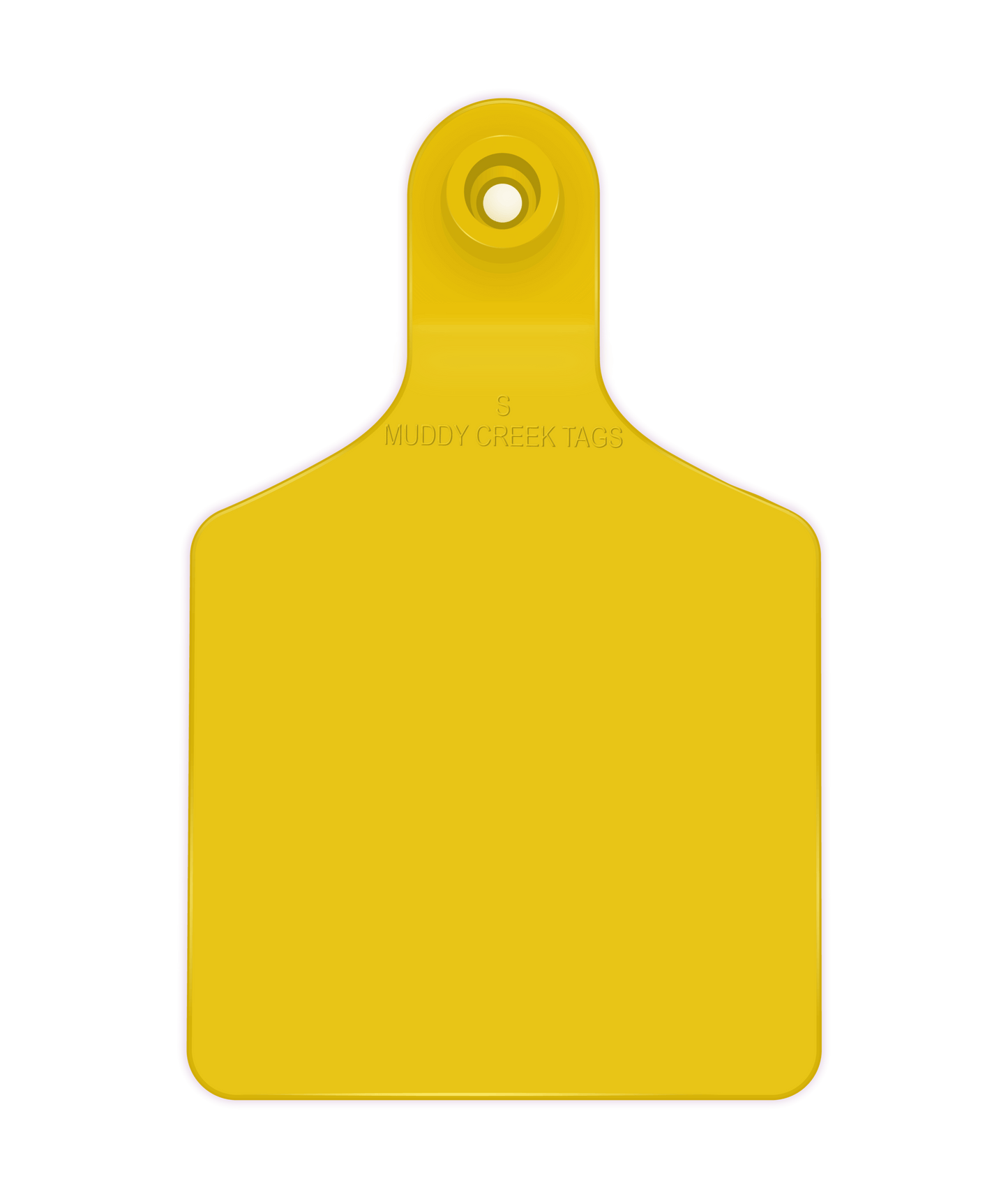 Small Ear Tag - Yellow