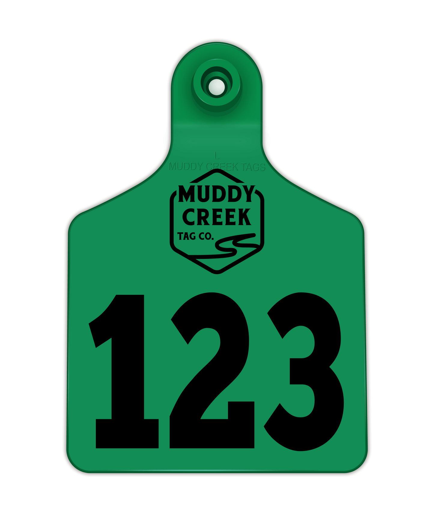 Large Ear Tag - Green