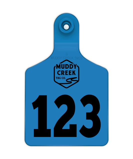 Small Ear Tag - Blue