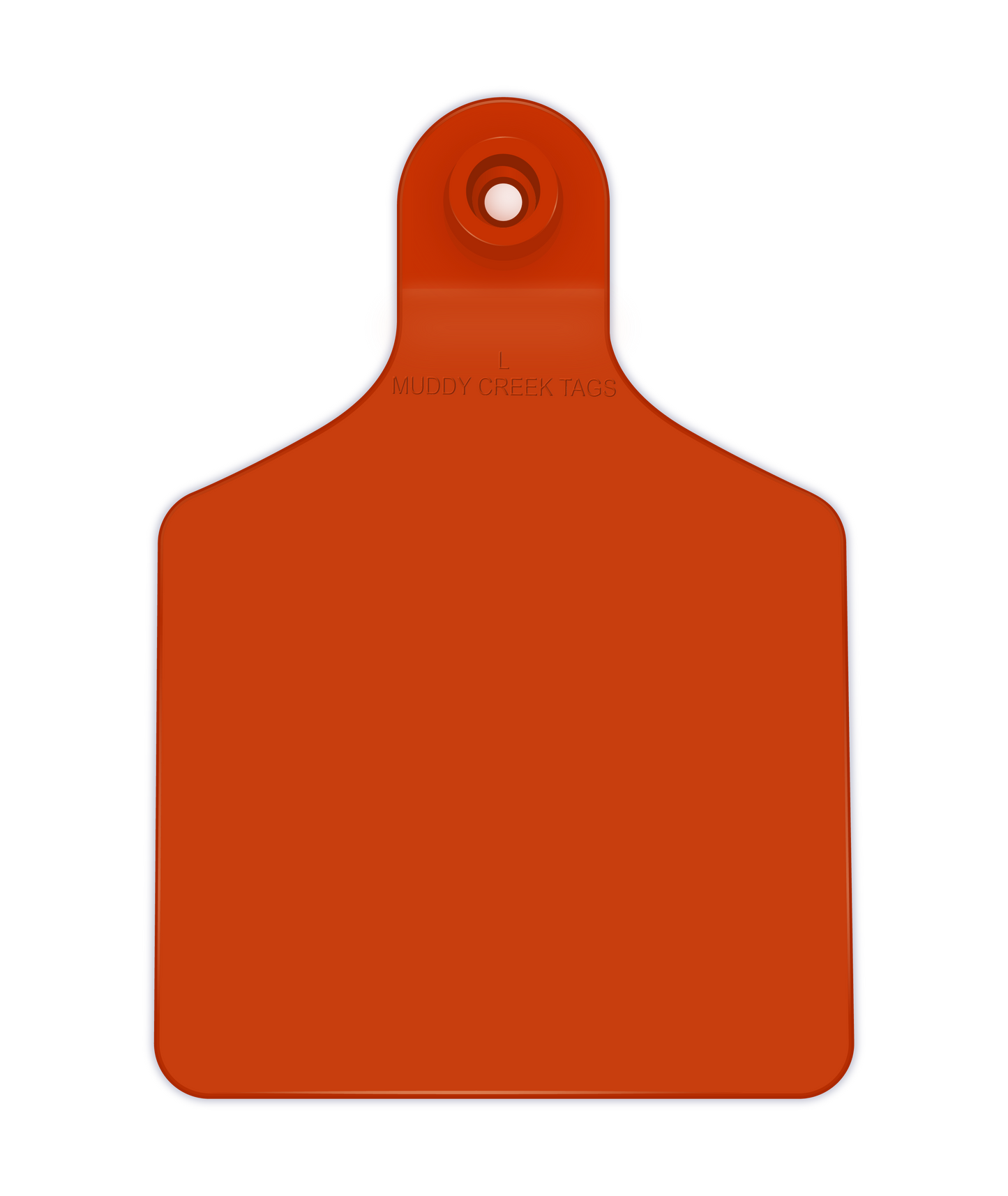 Large Ear Tag - Orange