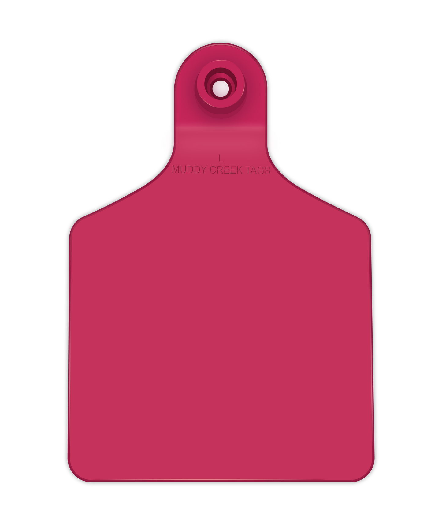 Large Ear Tag - Pink