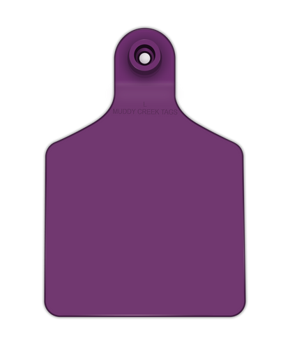 Large Ear Tag - Purple