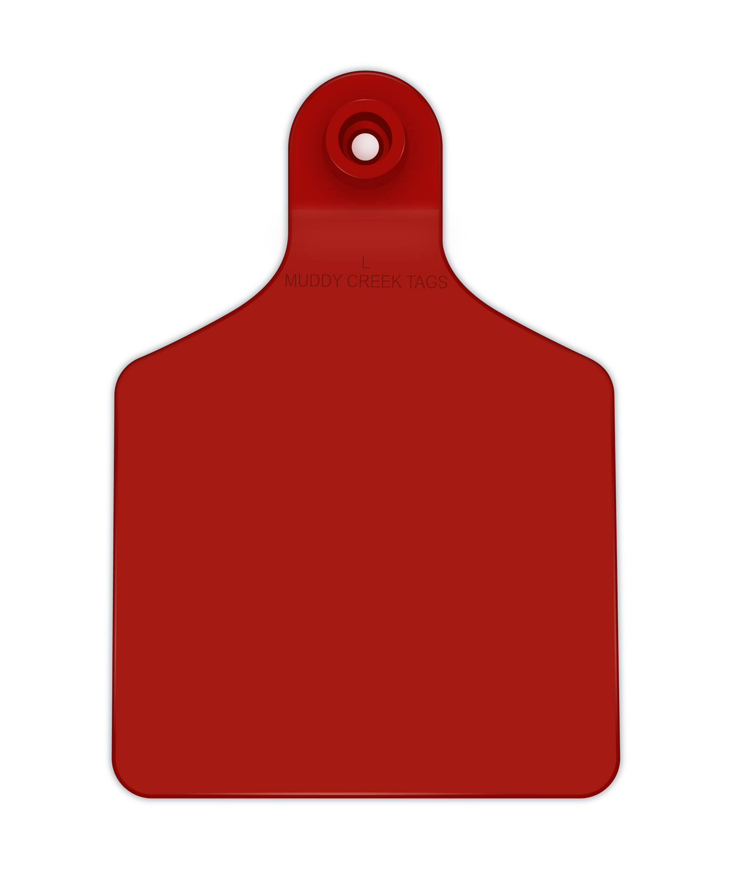 Large Ear Tag - Red