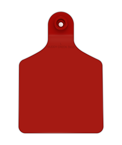 Large Ear Tag - Red